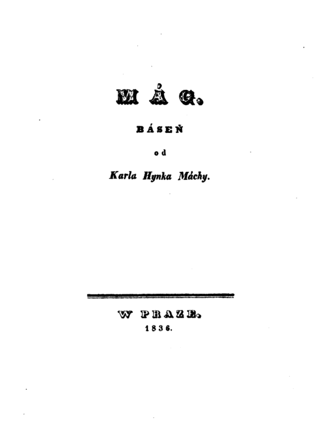 MájMácha(1836)