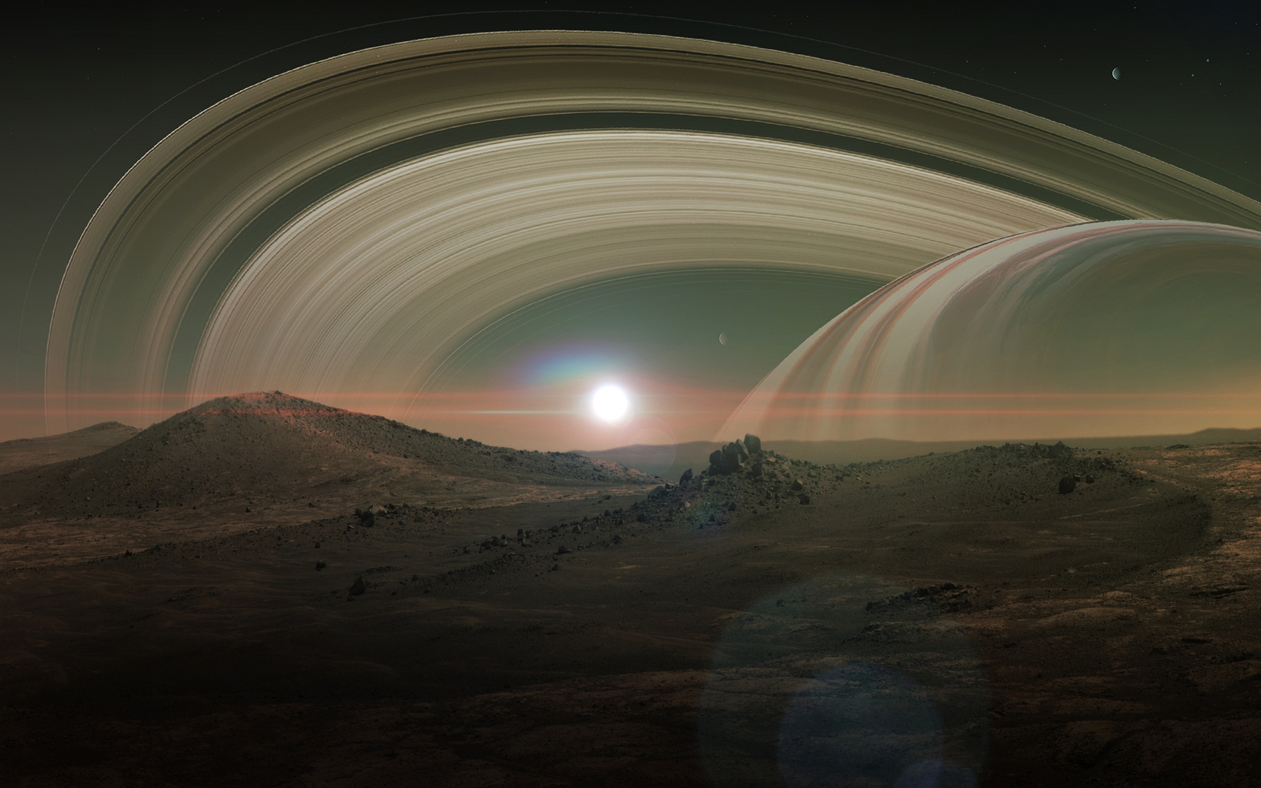 view from Titan