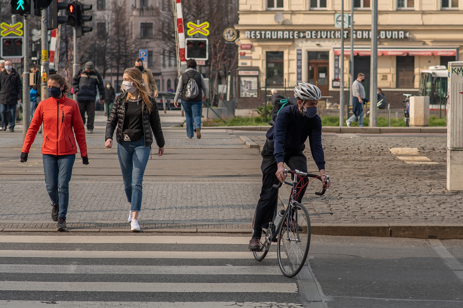 cyclist Hradcanska