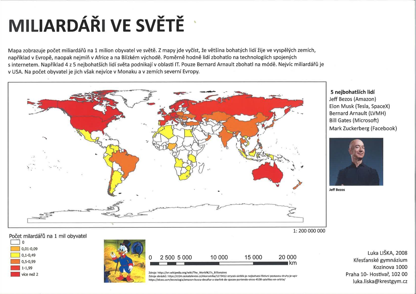 46 miliardari ve svete