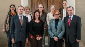 CU representatives receive holders of Fulbright scholarships