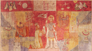 Univerzitní gobelín slaví jubileum, kdysi znamenal luxus