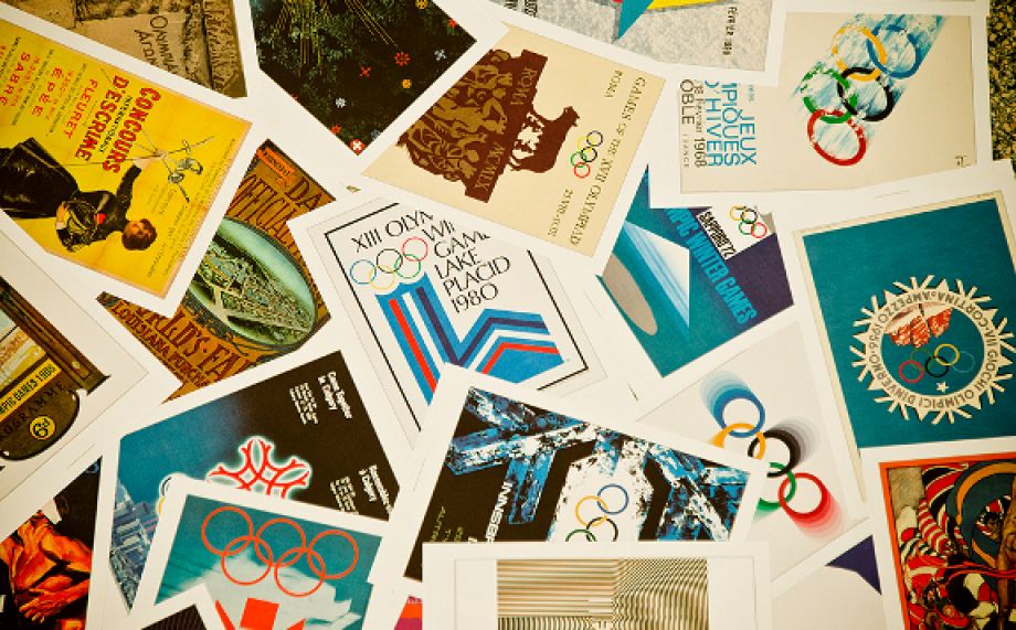 K olympiádě patří i plakáty. Jejich sbírku mají na Fakultě tělesné výchovy a sportu