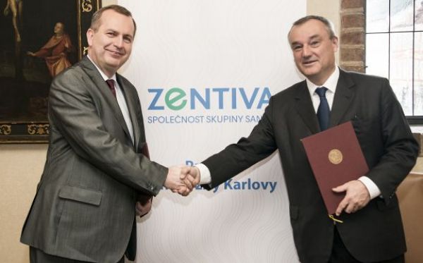 UK podepsala memorandum o partnerství se společností Zentiva
