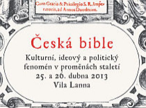 Konference Česká bible