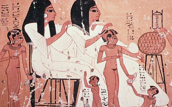 Ancient Egyptian marriages were equal partnerships, divorces were quite common