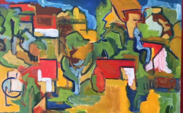 Malíř Vanderlaun: Krajinu vnímám jako abstraktní portrét člověka