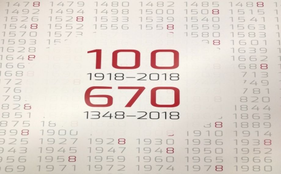 Centenary Year: Charles University’s Calendar of 2018