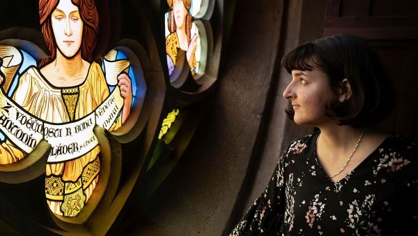 The mystery of the stained glass windows