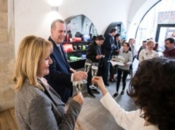 Charles University gift shop reopens after getting extensive redesign