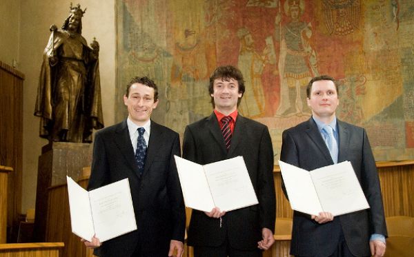 Bolzanovu cenu obdrželi tři talentovaní vědci
