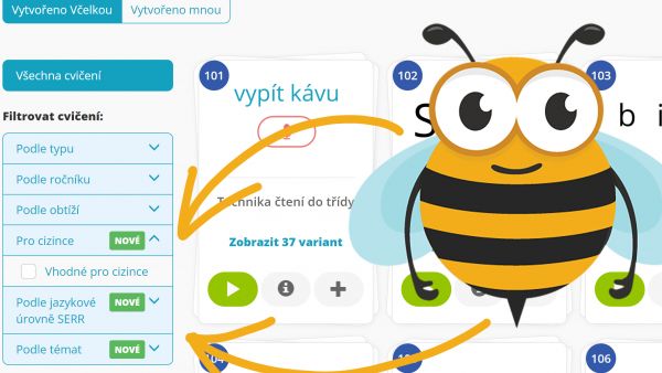 Včelka: Aplikace, která pomáhá dětem i cizincům s češtinou