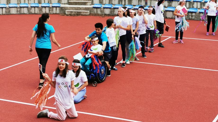 Děti se speciálními potřebami prožily tábor jako olympiádu